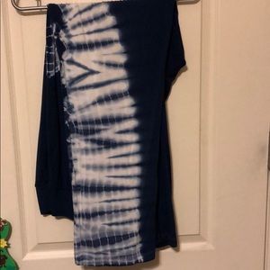 Tye dye boho pant